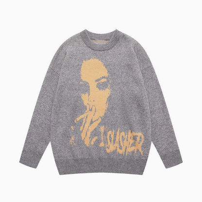 Slayer Portrait Graphic Knit Sweater