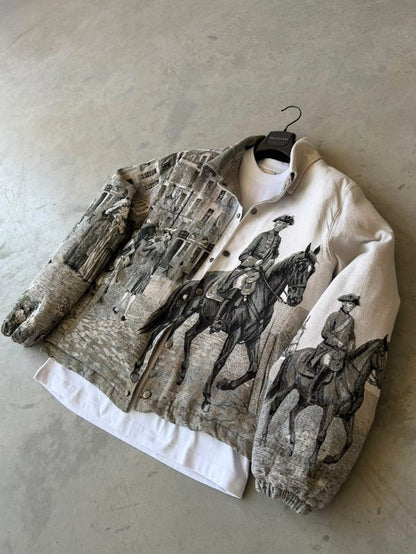 CAVALRY OFFICER TAPESTRY JACKET