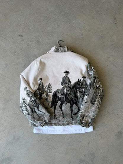 CAVALRY OFFICER TAPESTRY JACKET