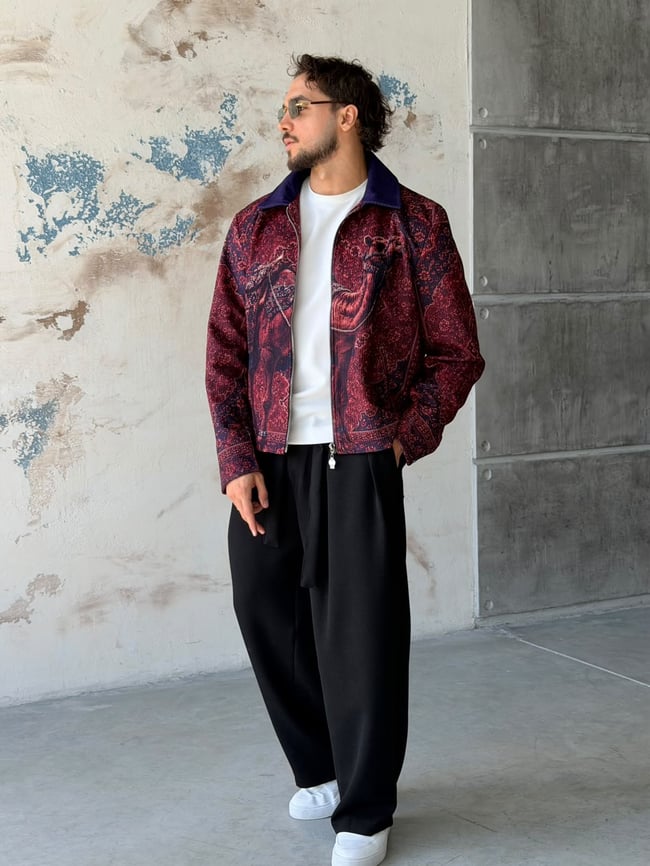 CAMEL V2 TAPESTRY JACKET