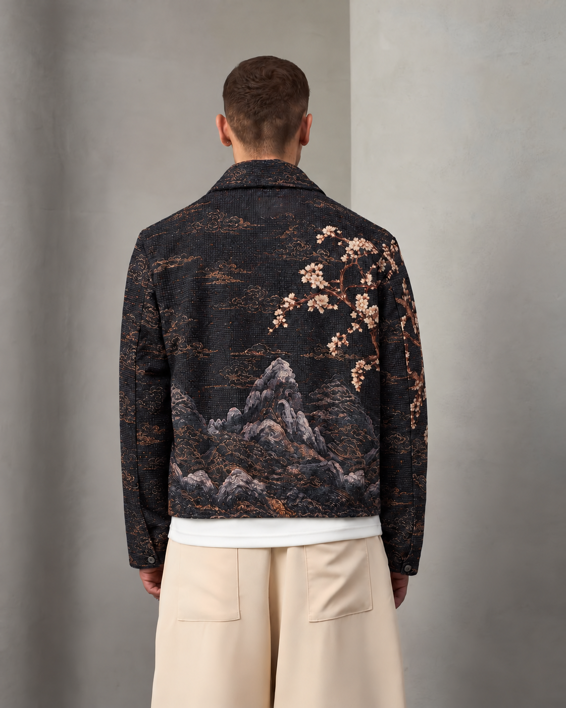 PLUM BLOSSOM TAPESTRY JACKET