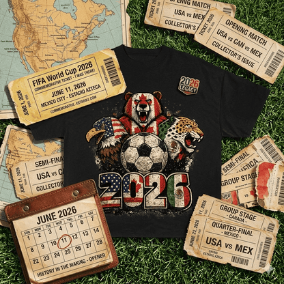 "Beast Mode '26" Limited Edition World Cup Souvenir Tee-20010