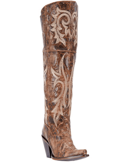 Women's Jilted Knee High Western Boots-60022