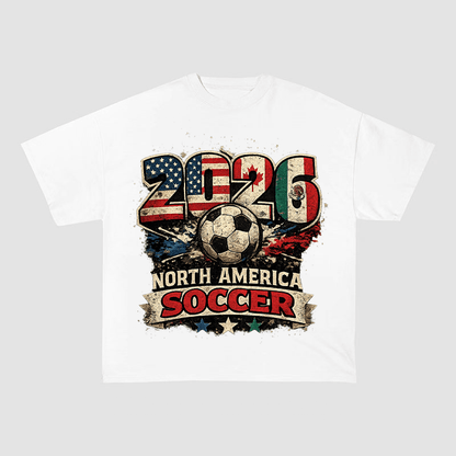 "The Anthem" North America Soccer Vintage Fan Tee-2009