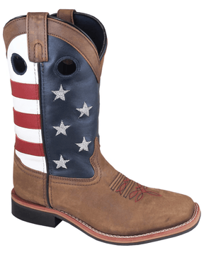 Smoky Mountain Women's 10" Stars and Stripes Western Boots-60048