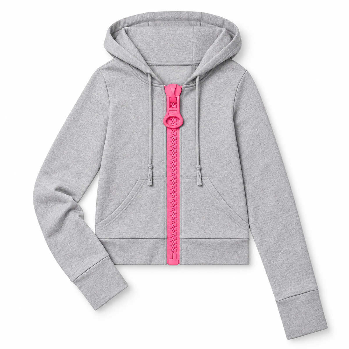 OVERSIZED ZIPPER TRENDY HOODIE