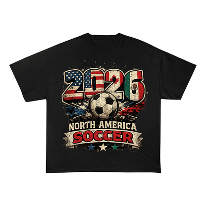 "The Anthem" North America Soccer Vintage Fan Tee-2009