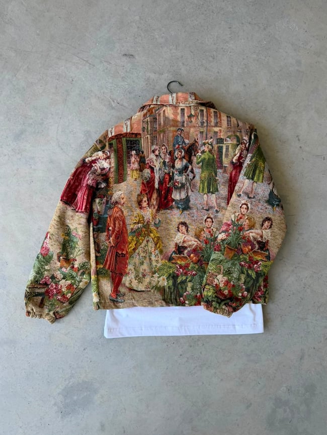 FLOWER MARKET TAPESTRY JACKET