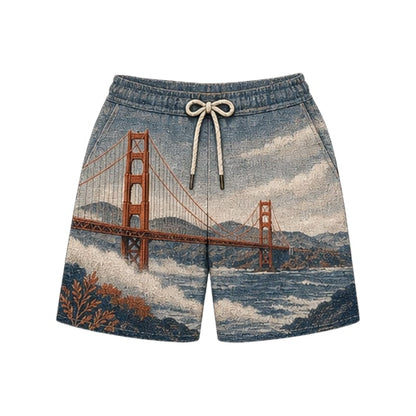 GG BRIDGE TAPESTRY SHORTS