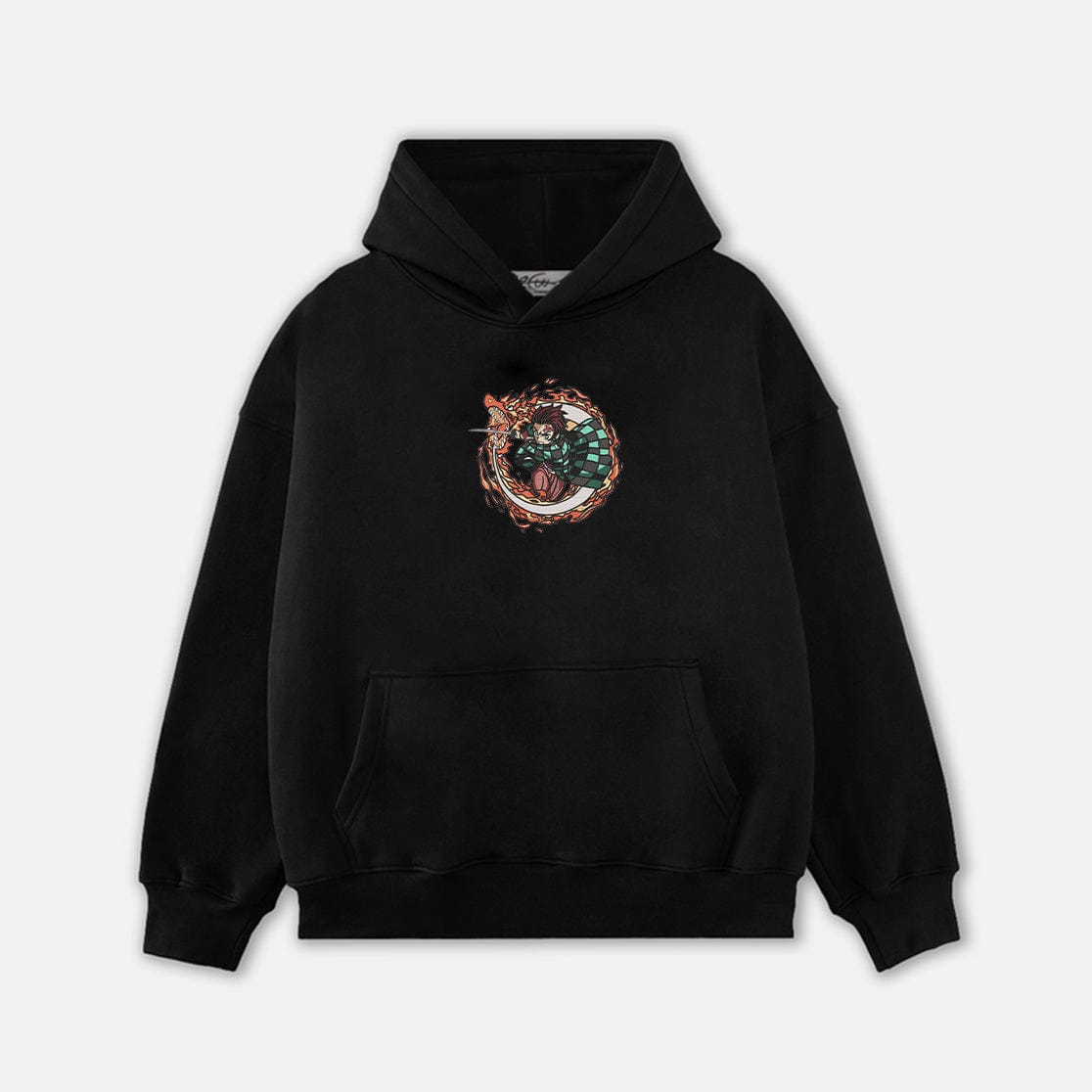 RDMCLOTHINGART tapestry hoodie KamadoTanjirou Embroidery Hoodie-8495