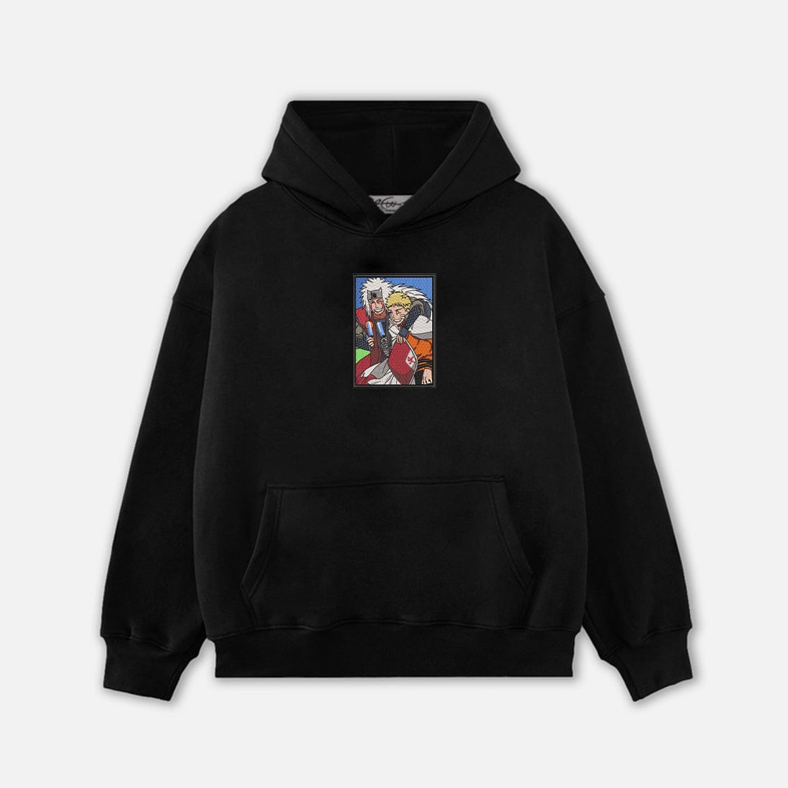 RDMCLOTHINGART tapestry hoodie Naruto&Jiraiya Embroidery Hoodie-8484