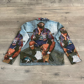 RDMCLOTHINGART tapestry hoodie 2001 TROPHY KB TAPESTRY JACKET