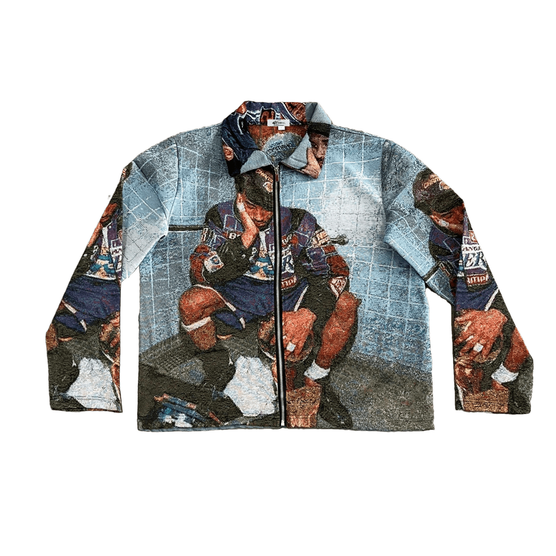 RDMCLOTHINGART tapestry hoodie 2001 TROPHY KB TAPESTRY JACKET