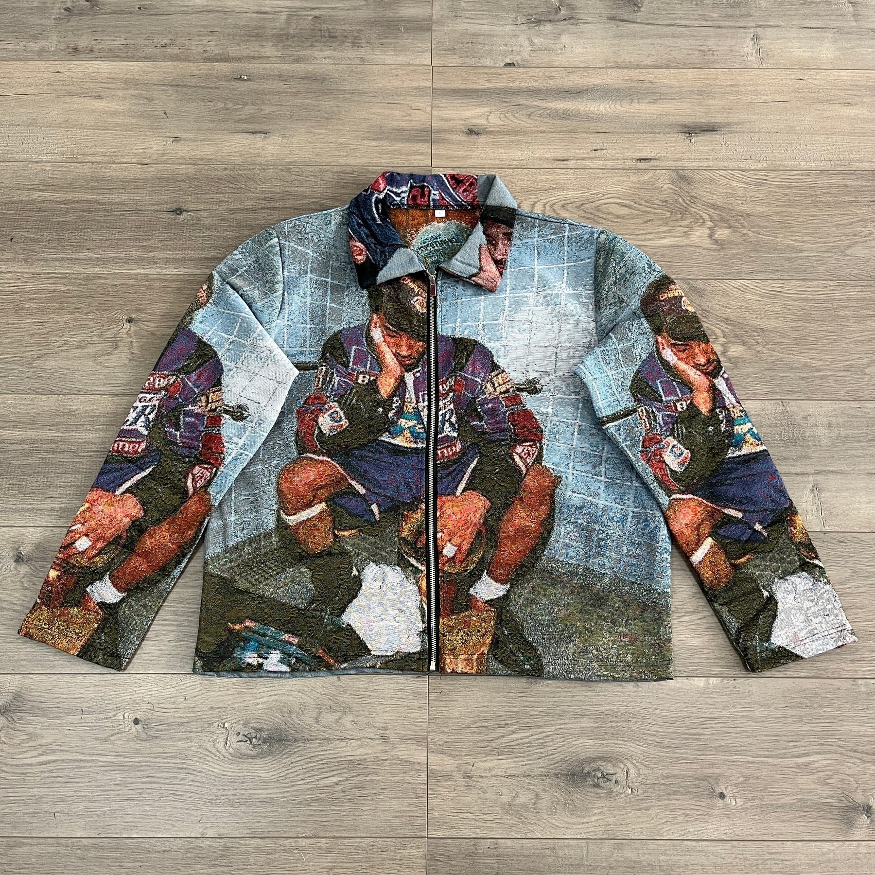 RDMCLOTHINGART tapestry hoodie 2001 TROPHY KB TAPESTRY JACKET