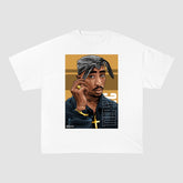 RDMCLOTHINGART tapestry hoodie 2PAC HEAVY COTTON TEES-8246