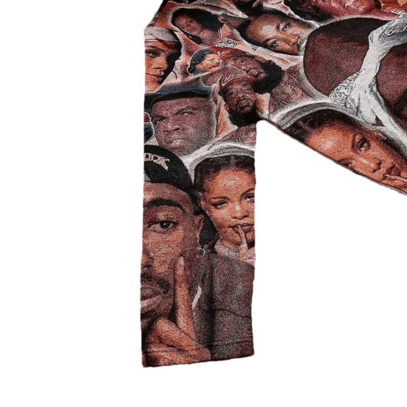 RDMCLOTHINGART tapestry hoodie 2PAC TAPESTRY