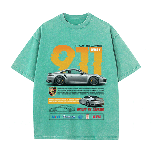 911 HEAVY WEIGHT COTTON TEE-8842