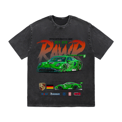 RDMCLOTHINGART tapestry hoodie 911 RAWR HEAVY WEIGHT COTTON TEE-8841