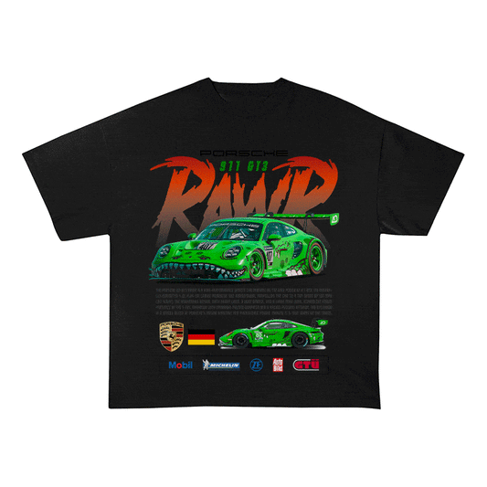 911 RAWR HEAVY WEIGHT COTTON TEE-8841