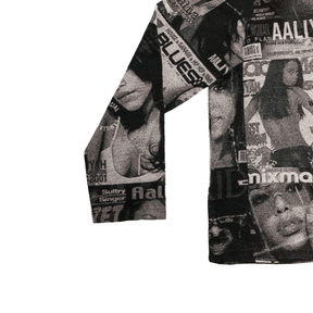 RDMCLOTHINGART tapestry hoodie Aaliyah Tapestry