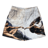 RDMCLOTHINGART tapestry hoodie ADAM MESH SHORTS-8682