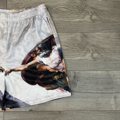 ADAM MESH SHORTS-8682 - RDMCLOTHINGART