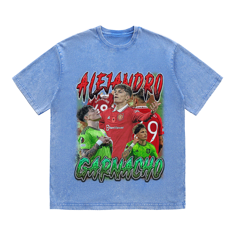 RDMCLOTHINGART tapestry hoodie ALEJANDRO HEAVY WEIGHT COTTON TEE-9143