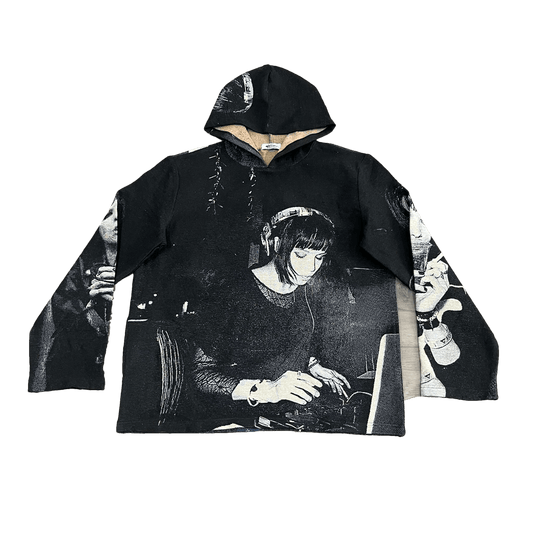 RDMCLOTHINGART tapestry hoodie ALICE TAPESTRY HOODIE