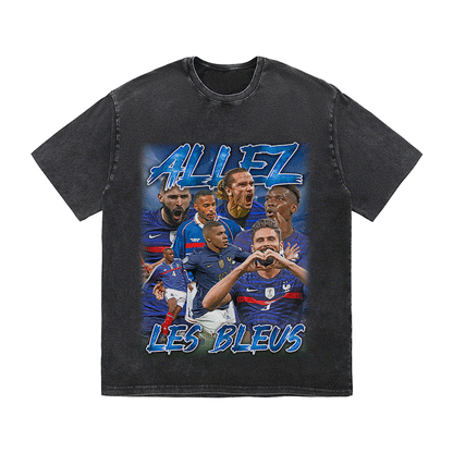 RDMCLOTHINGART tapestry hoodie ALLEZ HEAVY WEIGHT COTTON TEE-9144