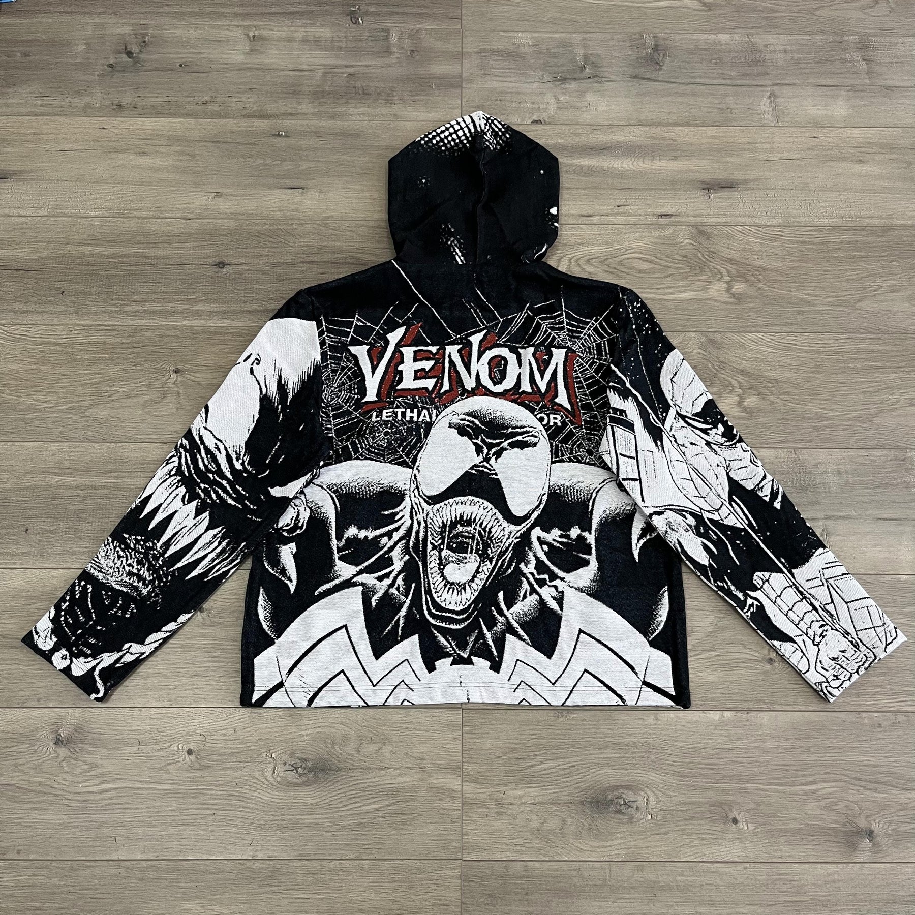 RDMCLOTHINGART tapestry hoodie AMAZING SPIDER&VENOM TAPESTRY HOODIE