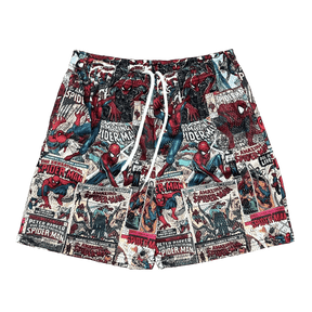 RDMCLOTHINGART tapestry hoodie AMAZING SPIDERMAN MESH SHORTS-8673