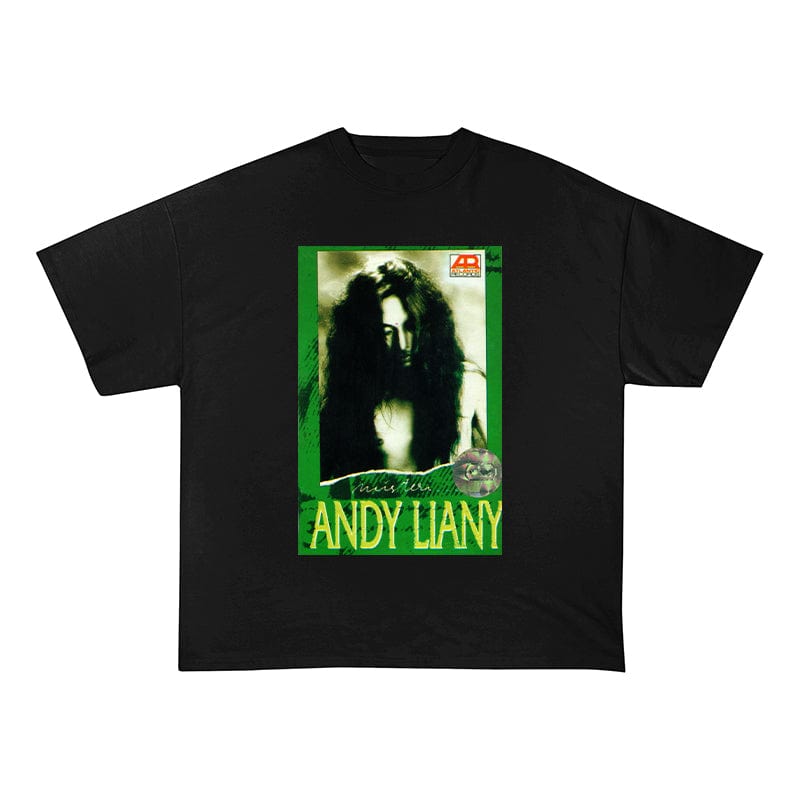 RDMCLOTHINGART tapestry hoodie ANDY LIANY HEAVY COTTON TEES-8225