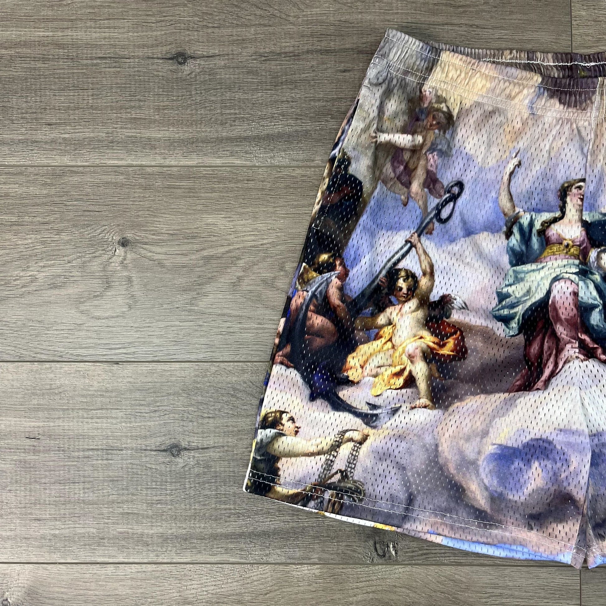 ANGEL MESH SHORTS-8678 - RDMCLOTHINGART