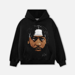 RDMCLOTHINGART tapestry hoodie ANTHONYDAVIS HEAD HOODIE-1022