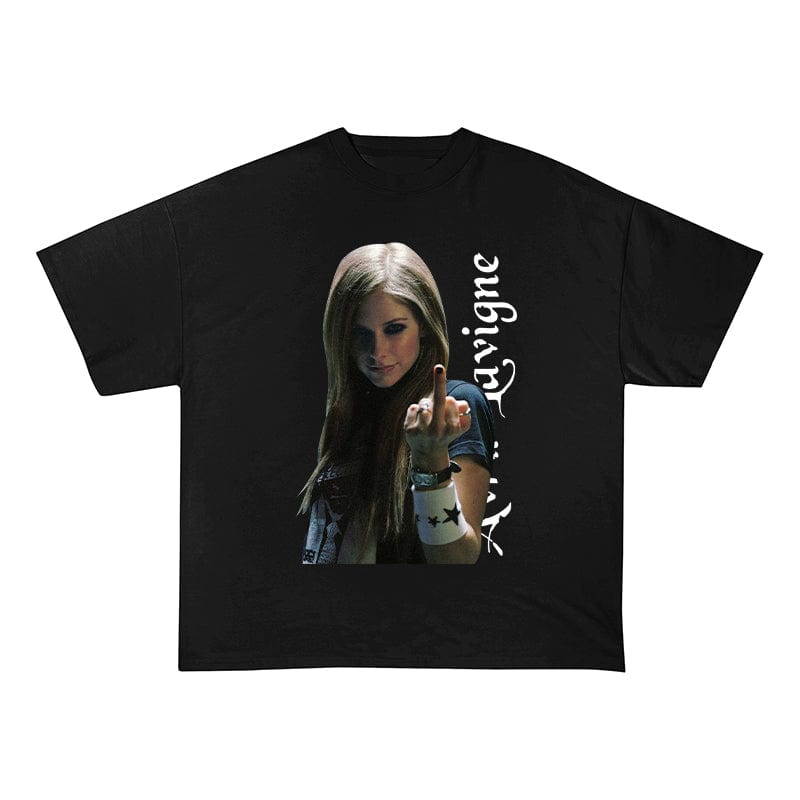 RDMCLOTHINGART tapestry hoodie AVRIL HEAVY COTTON TEES-8276