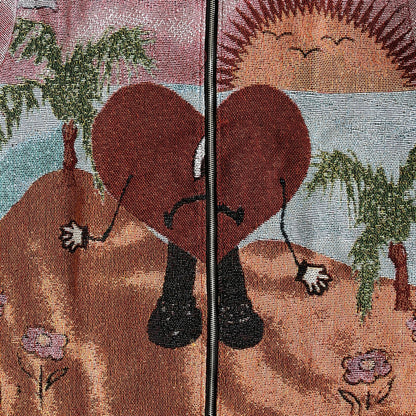 RDMCLOTHINGART tapestry hoodie BAD BUNNY V3 TAPESTRY TEE-98235