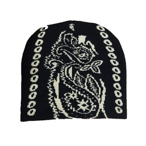 RDMCLOTHINGART tapestry hoodie BEANIE-2029