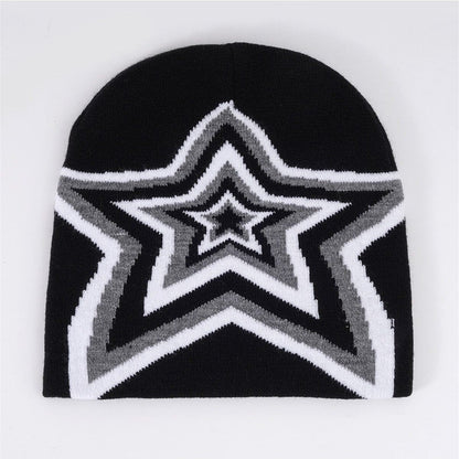 RDMCLOTHINGART tapestry hoodie BEANIE-2068