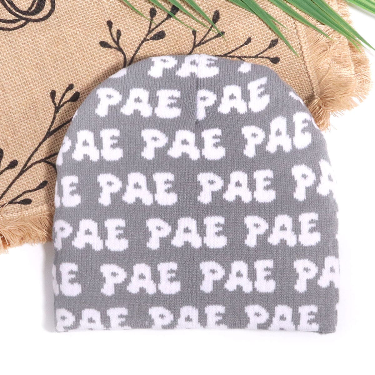 RDMCLOTHINGART tapestry hoodie BEANIE-2124