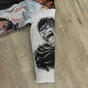 RDMCLOTHINGART tapestry hoodie BERSERK TAPESTRY COAT