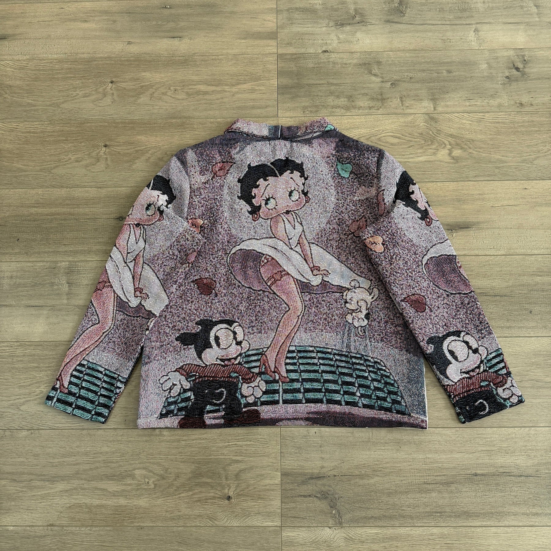 BETTY BOOP CHERRIES TAPESTRY JACKET