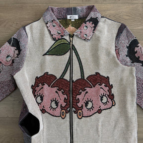 BETTY BOOP CHERRIES TAPESTRY JACKET