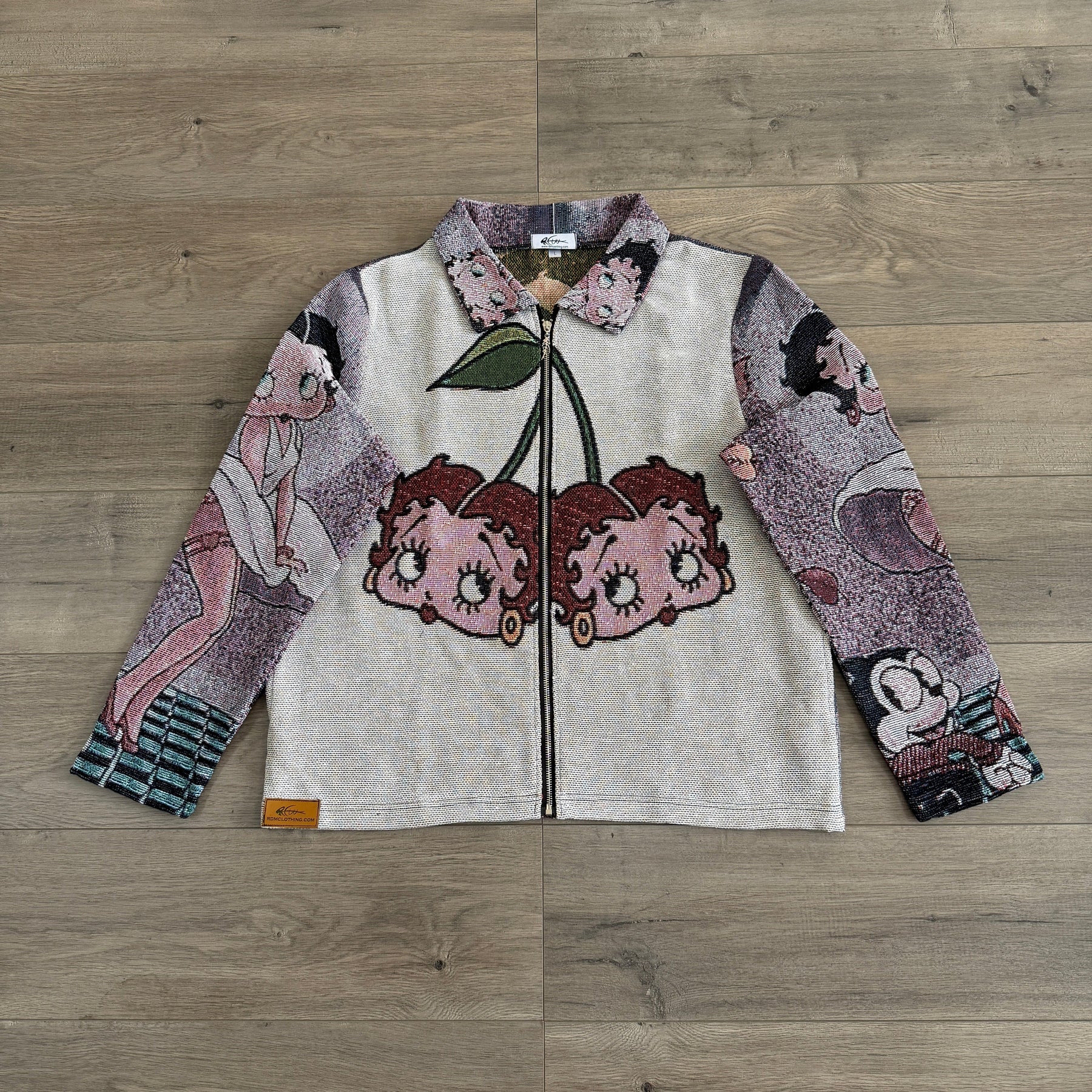 BETTY BOOP CHERRIES TAPESTRY JACKET