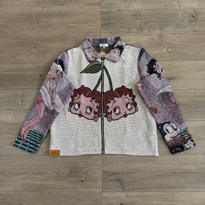 BETTY BOOP CHERRIES TAPESTRY JACKET