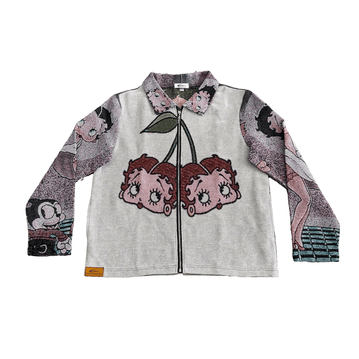 BETTY BOOP CHERRIES TAPESTRY JACKET