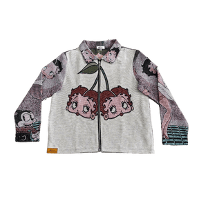 BETTY BOOP CHERRIES TAPESTRY JACKET