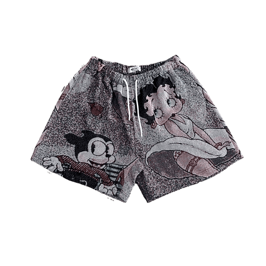 BETTY BOOP CHERRIES TAPESTRY SHORTS