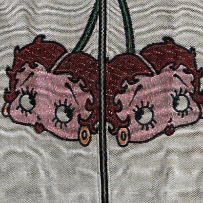 RDMCLOTHINGART tapestry hoodie BETTY BOOP CHERRIES TAPESTRY TEE-98363