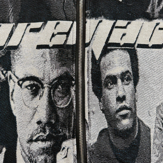 BLACK LEADER TAPESTRY TEE