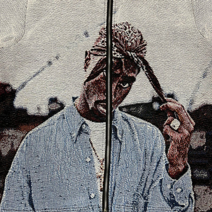 RDMCLOTHINGART tapestry hoodie BLUE 2PAC TAPESTRY JACKET